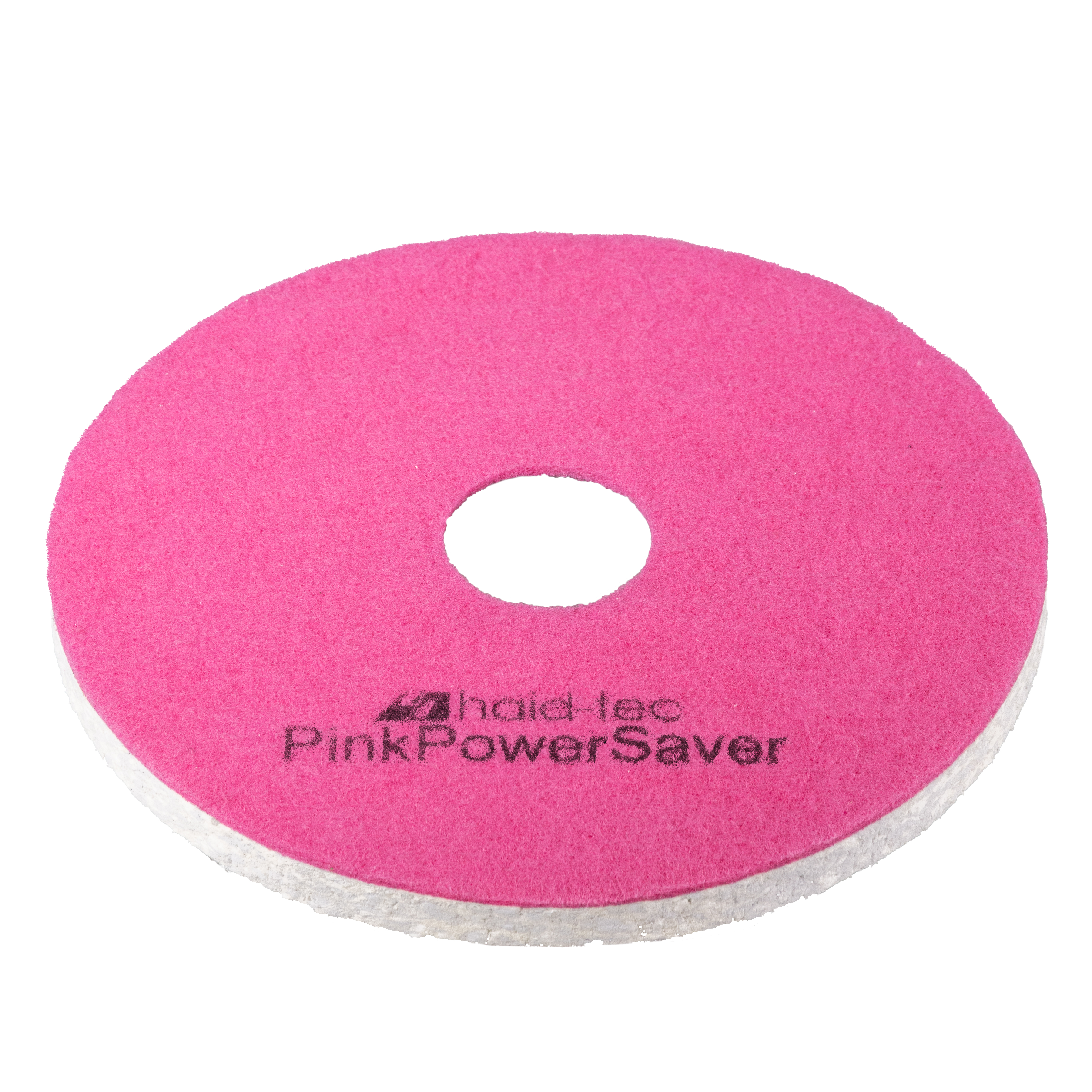 PinkPowerSaver Pad 8.6inch/218mm for Taski swingo 250 µicro, pad for compact scrubber dryer - melamine pad for intensive and maintenance cleaning