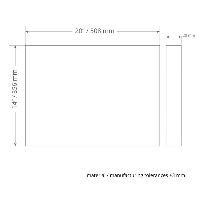 MelaminPlusPad 14x20Zoll für Exzentermaschine - Melaminpad für die Intensivreinigung und Unterhaltsreinigung