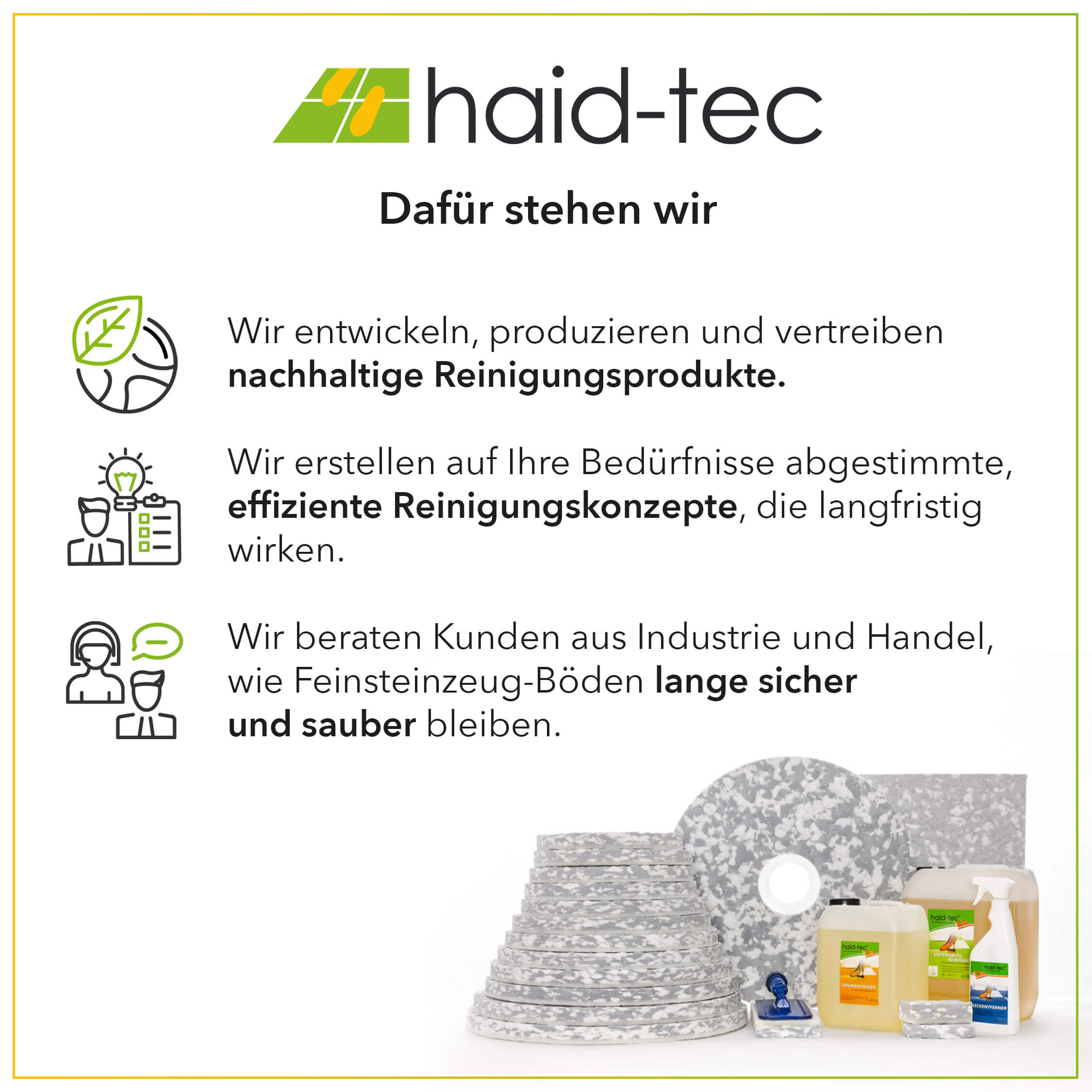 haid-tec Workshop cleaner 1 L, oil stain remover, industrial cleaner - concentrate - biodegradable - made in Germany