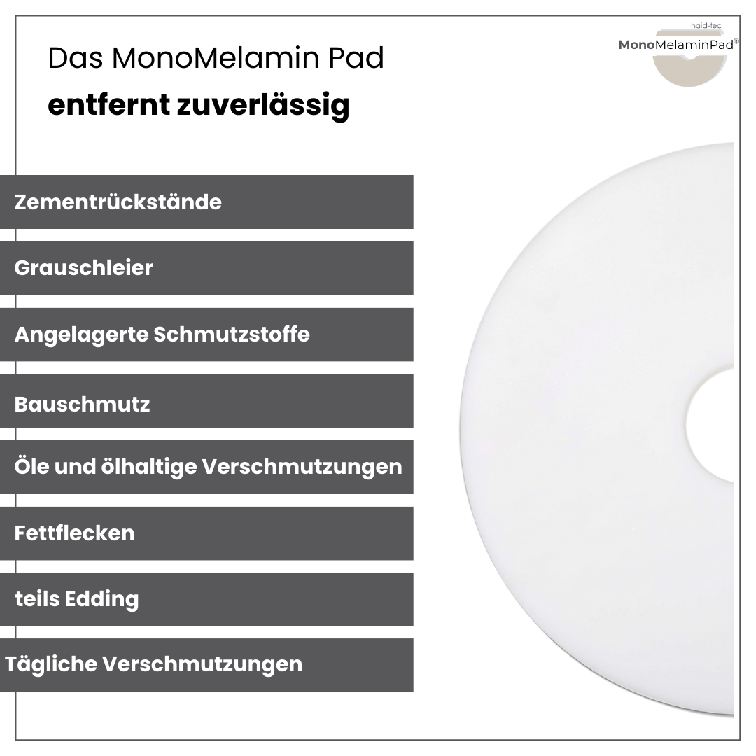 MonoMelaminPad 16inch/406mm - for one-off basic and intensive cleaning with the single-disc machine
