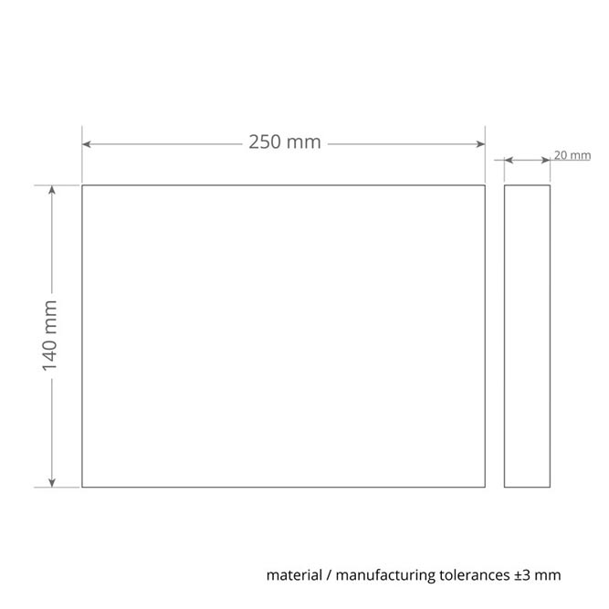 MelaminPlusPad 250x140mm für Exzentermaschine - Melaminpad für die Intensivreinigung und Unterhaltsreinigung