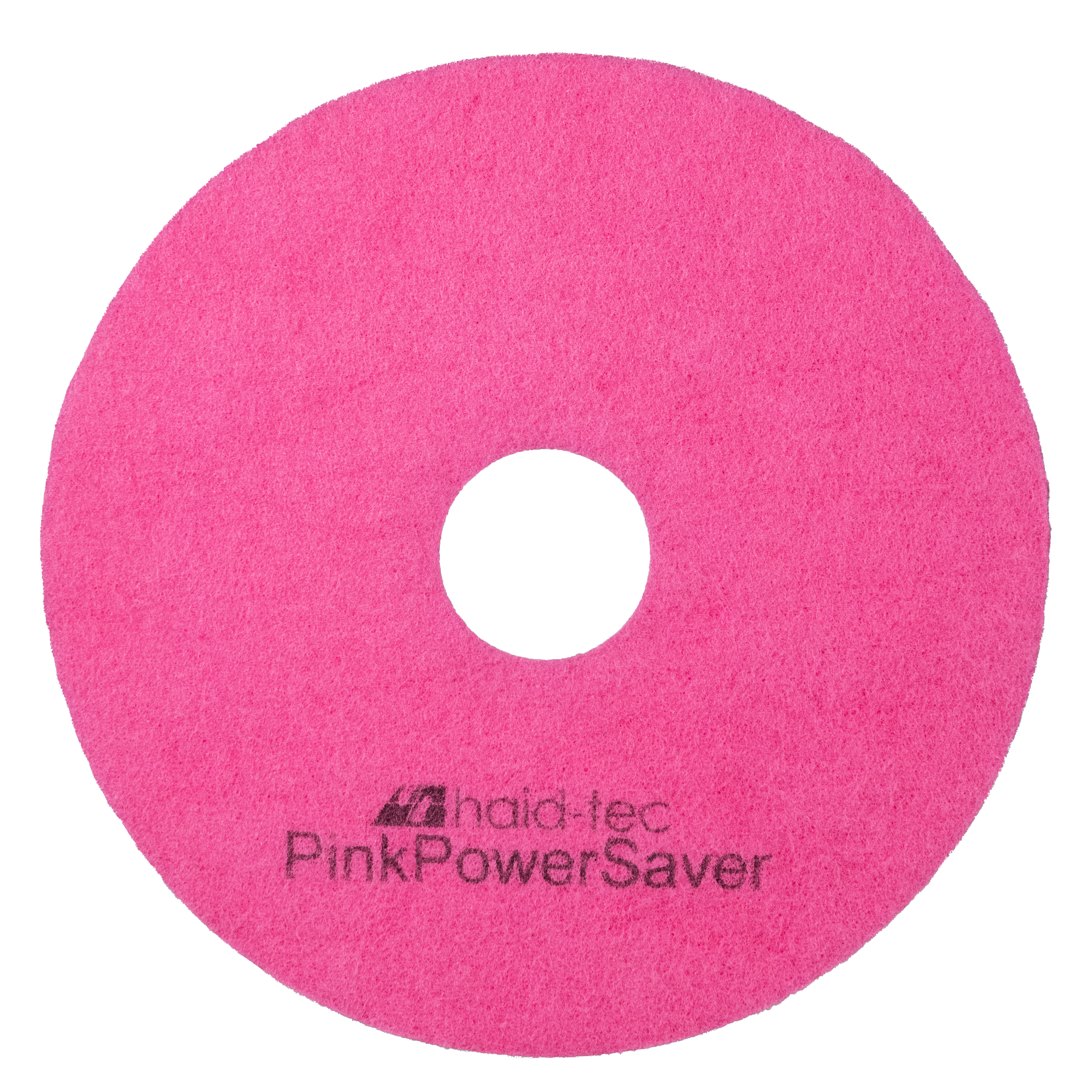 PinkPowerSaver Pad 15inch/381mm for scrubber dryer - melamine pad for intensive and maintenance cleaning