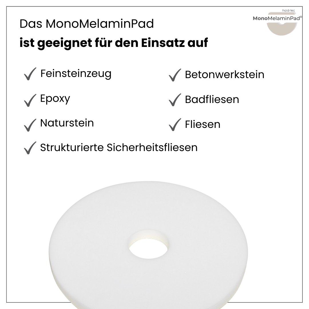 MonoMelaminPad 16inch/406mm - for one-off basic and intensive cleaning with the single-disc machine