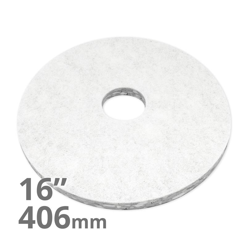 MelaminPlusPad 16inch/406mm for single disc machine - melamine pad for removing cement residue and for basic cleaning