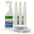 haid-tec Universal stain remover, biodegradable, set of 4 spray bottles